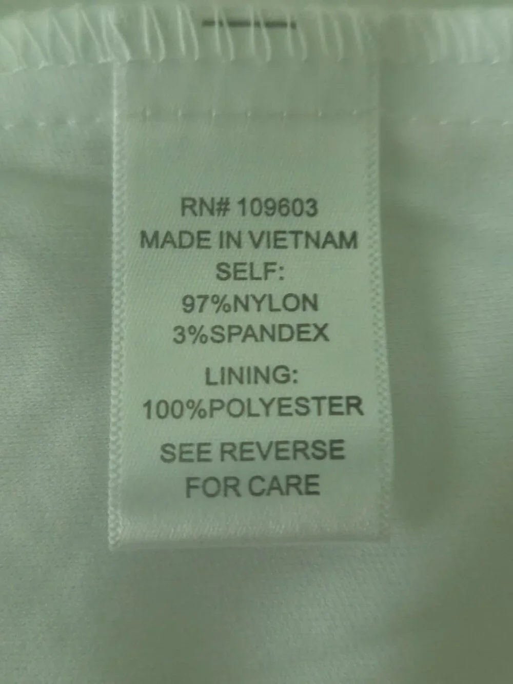White Summer Dress-Rabbit, Rabbit, Rabbit, Size 18W - Picture 4 of 5